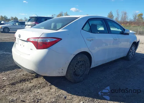 2015 Toyota Corolla Le из США, поврежденный, VIN 2T1BURHE3FC377678